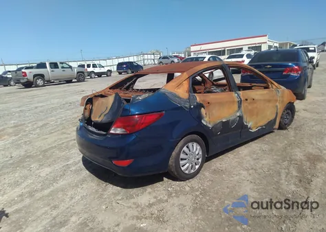 2017 Hyundai Accent Se from USA, damaged, VIN KMHCT4AE0HU249923